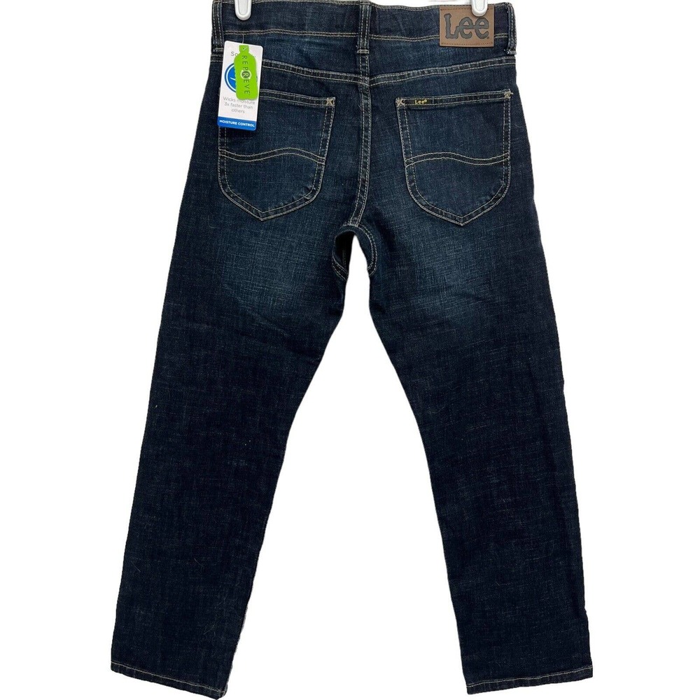 Lee Performance Series Extreme Motion MVP Boys Athletic Fit Denim Husky 12 - Picture 2 of 13